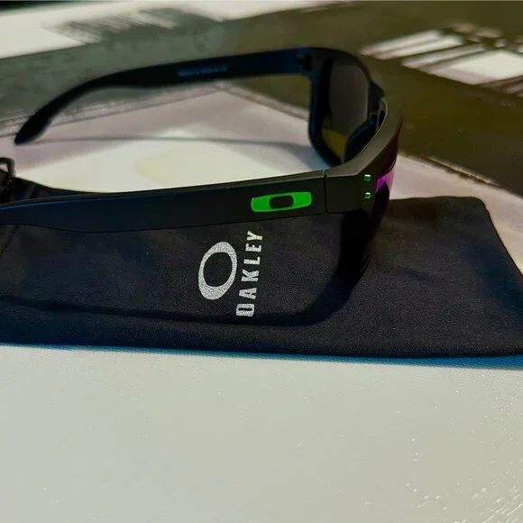 OO9102 Oakley Holbrook Jade Iridium Prizm Polarized Sunglasses - Picture 10 of 12